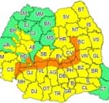 Prahova, sub cod galben și cod portocaliu de vreme rea, în următoarele zile