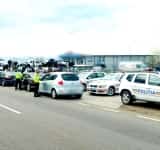 Acțiune a Poliției Rutiere pe DN1B, la Chițorani, a doua zi de Paște