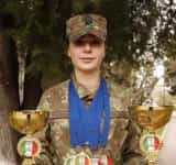 Ploieșteanca Medeea Zafiris, elevă la Colegiul Național Militar ”Dimitrie Cantemir” Breaza - campioană europeană la karate!