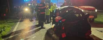 IPJ Prahova/ Cum s-a produs accidentul cumplit în care un tânăr a murit, în noaptea de sâmbătă spre duminică
