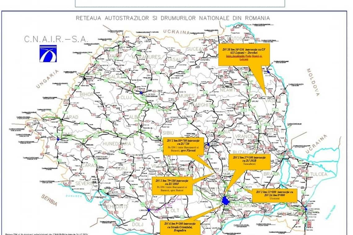 Trei pasaje denivelate vor fi construite pe DN1, în Prahova, cu fonduri din PNRR și dintr-un împrumut la BEI