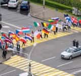 Elevii din Ploiești, Capitala tineretului din România în 2024, au sărbătorit inedit Ziua Europei