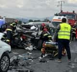 Trei femei au fost rănite în accidentul de la Bănești. Aflați cum s-a produs coliziunea