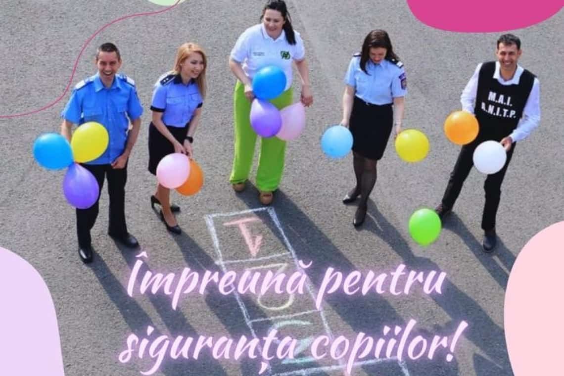 Pompierii, jandarmii și polițiștii, împreună pentru siguranța copiilor