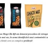 Snacks-uri și porumb cu aflatoxină, retrase de la vânzare din marile lanțuri de magazine