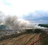 Incendiu la groapa de gunoi de la Boldești-Scăeni