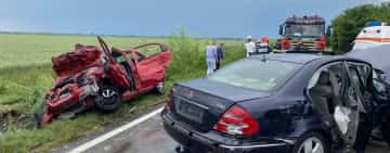 Update/Cinci victime, în urma unui accident rutier produs pe DN1B, în zona Loloiasca, duminică după-amiază - video