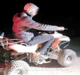 Drogat cu cannabis, un tânăr din Argeș se plimba în miez de noapte cu ATV-ul, pe Valea Azugii!
