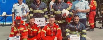 Echipa ISU Prahova, pe locul al doilea la Competiția de descarcerare și prim autor calificat, desfășurată la Amara