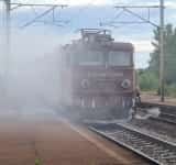 Incendiu în locomotiva unui tren de călători care circula pe ruta Ploiești - București