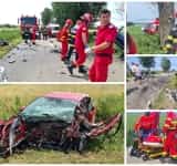 Accident grav în comuna Poienarii Burchii. Intervin echipajele de descarcerare de la ISU Prahova