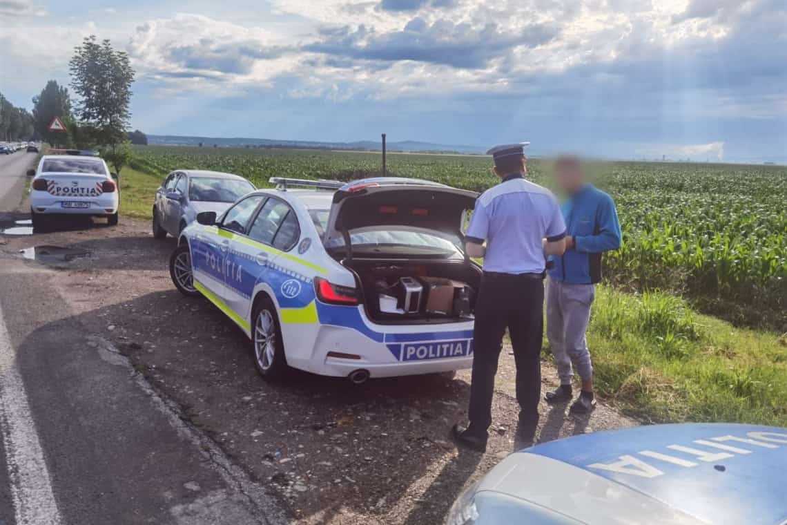 Acțiune a Poliției Rutiere pe DN1, luni dimineață