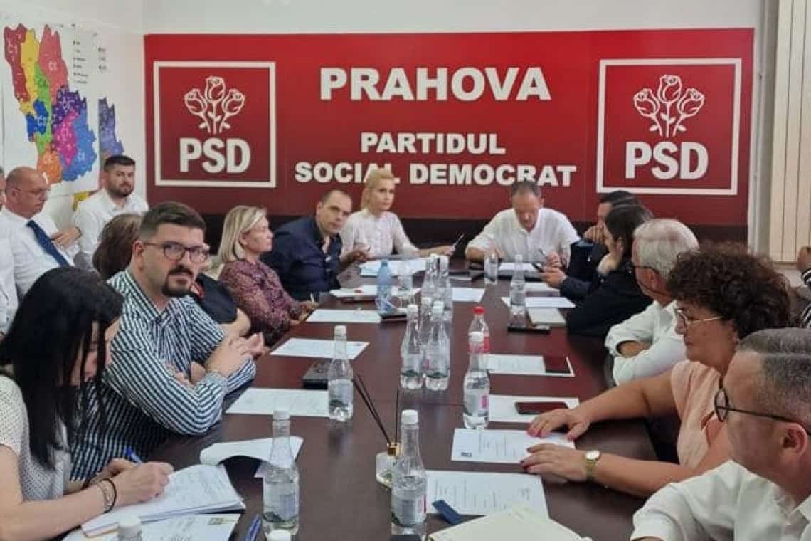 Schimbări în structurile PSD Prahova, stabilite în cadrul Biroului Județean al partidului