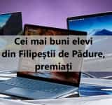 Șefii de promoție ai claselor a VIII-a și a XII-a, din Filipeștii de Pădure, premiați de primărie