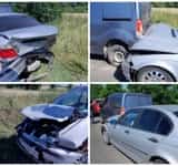 Coliziune în lanț pe DN1 B, în localitatea Loloiasca