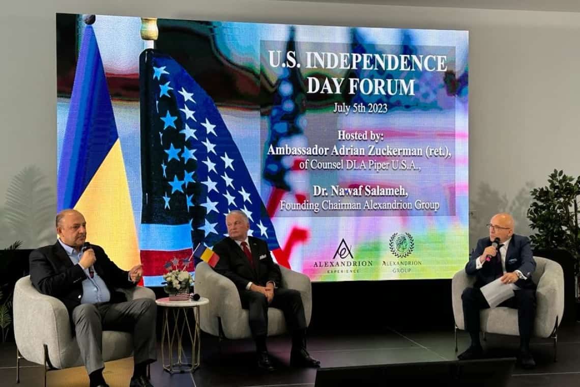 ”U.S. Independence Day Forum”, o conferință pe teme economice, la Hotel Alexandrion Experience din Sinaia