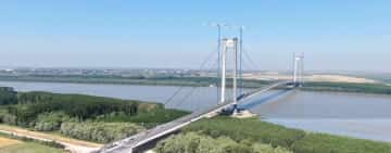 Circulația pe podul de la Brăila va fi deschisă conform unui program, până la finalul lui noiembrie!