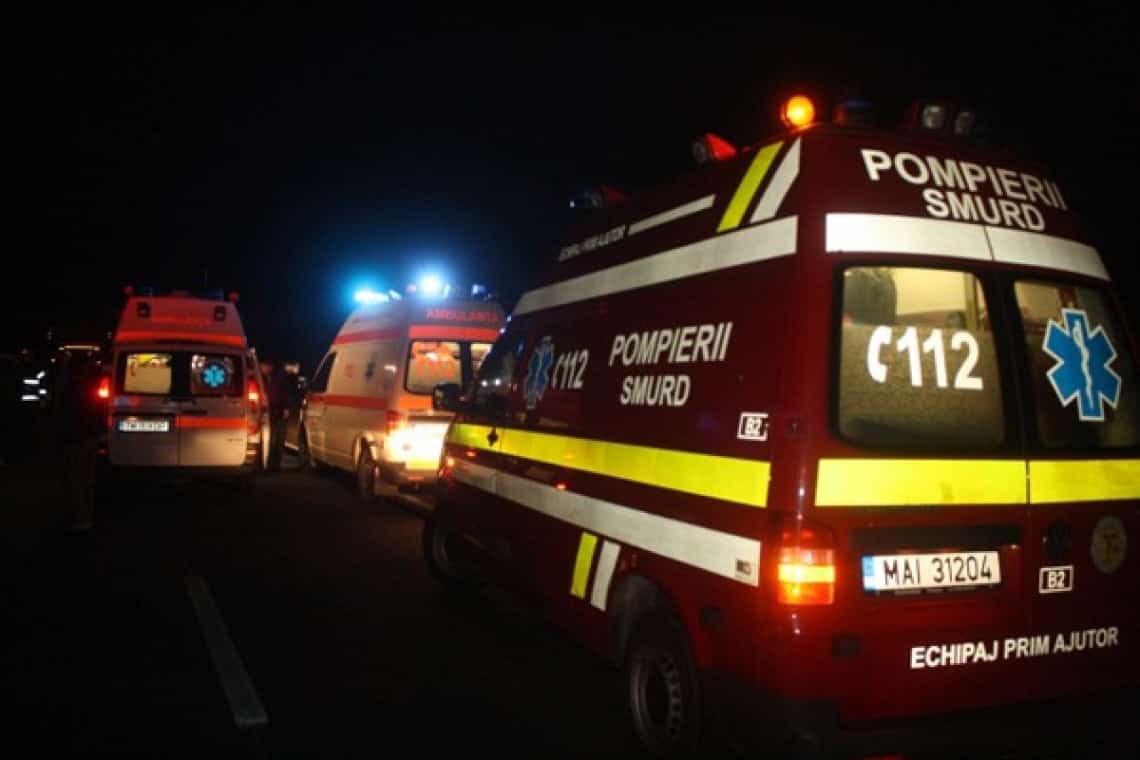 Coliziune între un microbuz și o motocicletă, la ieșire din Ploiești, în zona Podul Înalt