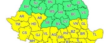 Prahova, între două coduri galbene: de vijelii și de caniculă!