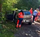 UPDATE/ Coliziune frontală între două autoturisme, pe DN1, zona Poiana Țapului. Patru persoane au fost rănite
