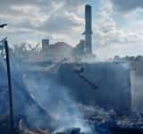 Zeci de păsări, trei porci și un vițel au ars de vii într-un incendiu, în comuna Secăria