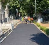 SGU Ploiești a început repararea aleilor din cimitirele Viișoara, Bolovani și Eternitatea