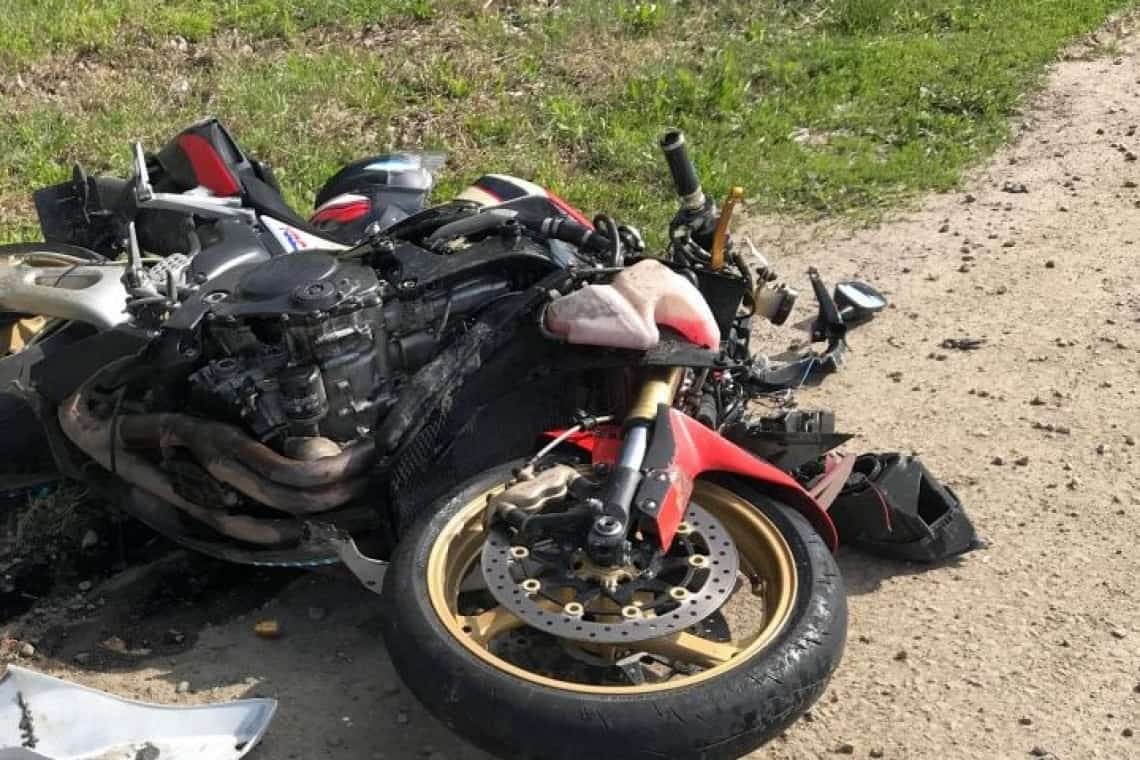 Motociclist rănit într-un accident, în comuna Brebu