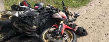 Motociclist rănit într-un accident, în comuna Brebu
