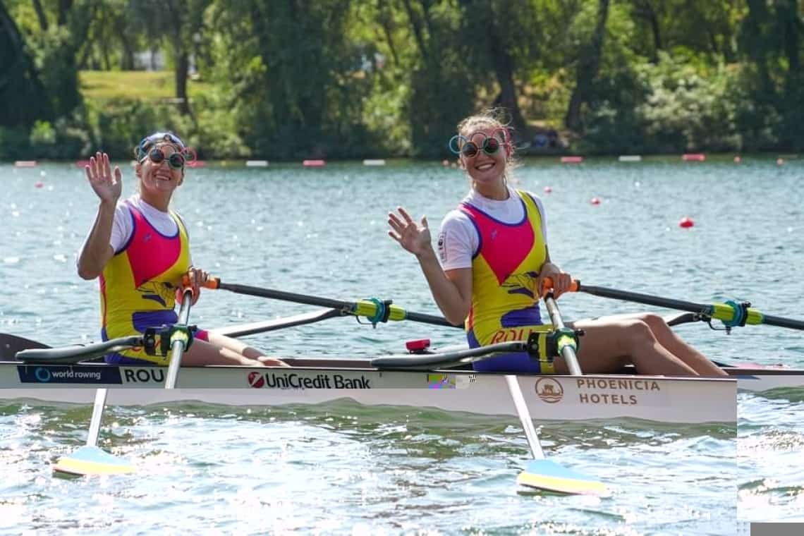 Fetele de AUR ale canotajului românesc - pe primul loc în finală și la Mondialele de la Belgrad!