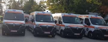 Serviciul de Ambulanță Prahova a primit cinci autospeciale noi