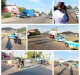 Acțiune de amploare a polițiștilor de la Rutieră pe DN1D, în zona comunei Ciorani