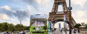 Castelul Peleș - pe autobuzele din Paris! O campanie derulată de ministerul condus de prahoveanul Radu Oprea