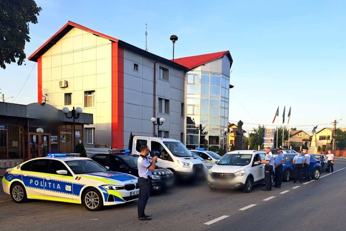 Polițiștii de la Rutieră - în căutare de șoferi beți și/sau drogați pe DN1B și DN1