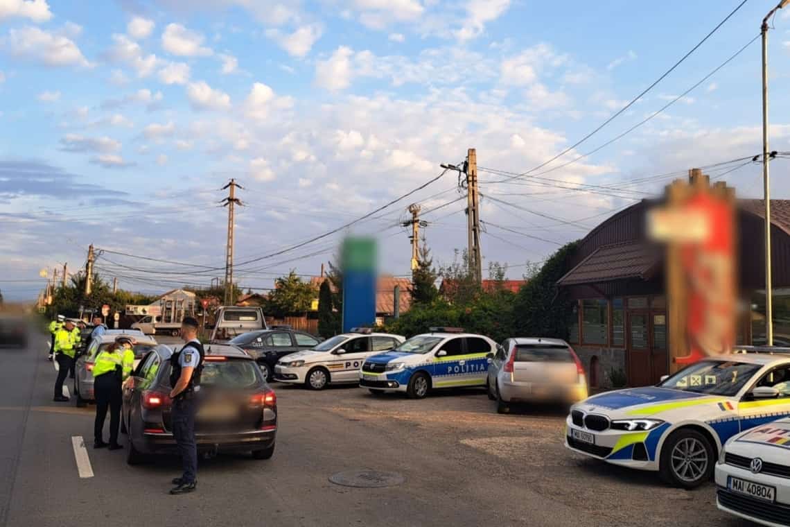 Șoferii băuți sau drogați, în vizorul polițiștilor prahoveni de la Rutieră, duminică dimineață