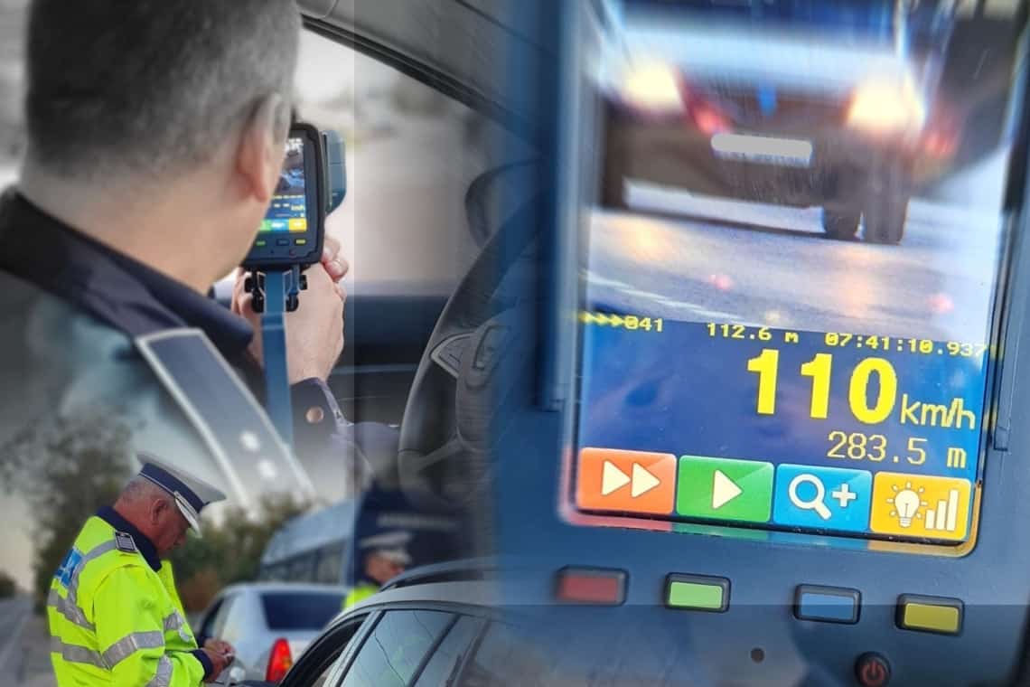 Polițiștii prahoveni de la Rutieră, în acțiune pe DN1A, duminică dimineață