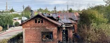 Incendiu la o locuință din satul Negoiești - comuna Brazi