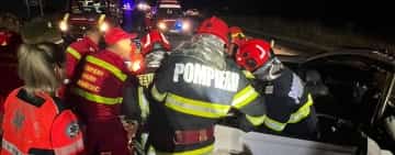 UPDATE/ Un mort și doi răniți, într-un accident produs pe DN1, în zona comunei Bănești