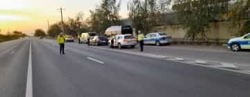 Acțiune rutieră pe DN1, duminică dimineață. Sunt vizați șoferii vitezomani, băuți sau drogați