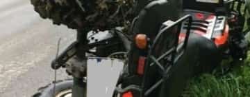 Un bărbat de 67 de ani s-a răsturnat cu ATV-ul pe o stradă din Câmpina