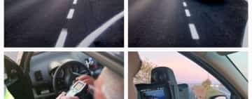 Acțiune a polițiștilor de la Rutieră, pe DN1, zona Băicoi