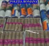 Femeie din Capitală, prinsă cu 100 de kg de articole pirotehnice, scoase la vânzare într-o parcare din Ploiești