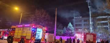 Pompierii au stabilit cauza probabilă a incendiului de la hotelul City, din Ploiești