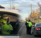 Acțiune a polițiștilor de la Rutieră, pe DN1, duminică după-amiază