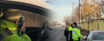 Acțiune a polițiștilor de la Rutieră, pe DN1, duminică după-amiază
