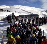 Schiorii au luat cu asalt pârtiile din Sinaia, la final de weekend!