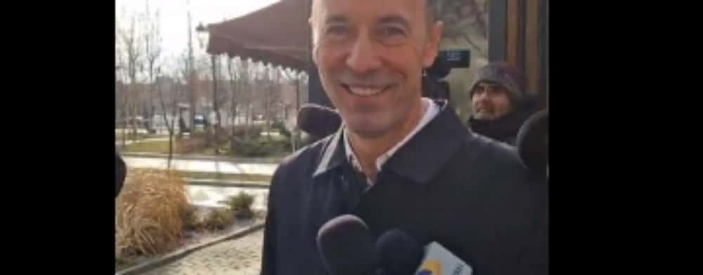La ieșirea din Tribunalul București, Iulian Dumitrescu a fost luat la întrebări de... Marian Ceaușescu