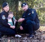 De Valentines Day, o poveste de iubire în uniformă de jandarm: Andreea și Alexandru