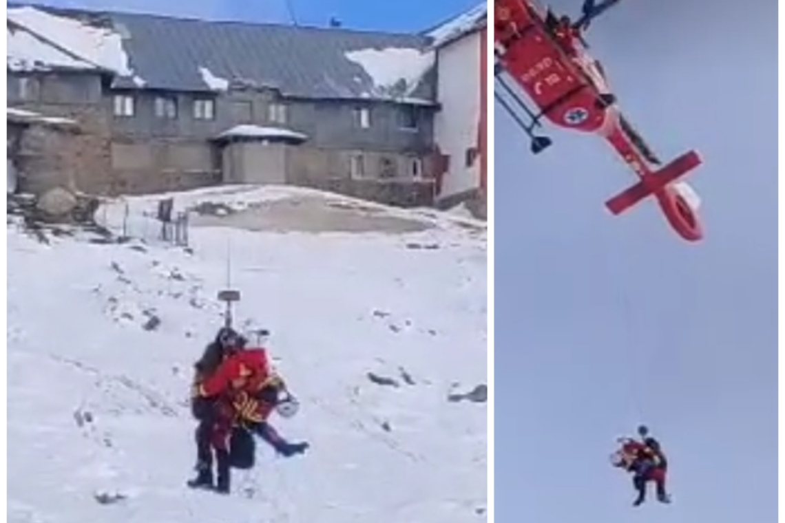 Un constănțean aflat în drumeție pe munte a avut nevoie de ajutorul salvamontiștilor prahoveni, după o accidentare pe Platoul Bucegi