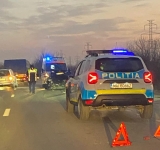 Un tânăr a ajuns la spital după un accident produs marți dimineață pe DN1A, în zona Zahanaua