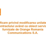 Ești abonat al serviciilor fixe de la Orange Romania Communications S.A.? De la 1 aprilie crește semnificativ valoarea facturilor!